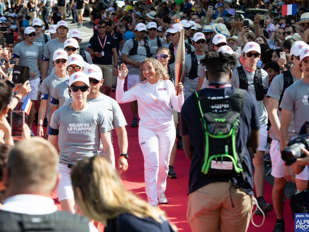 Image de l'actu 'Flamme olympique à Forcalquier'