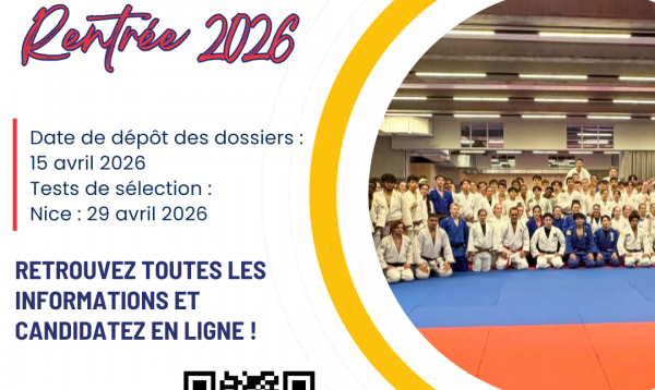 Les inscriptions au Pôle Espoir de Nice sont ouvertes !